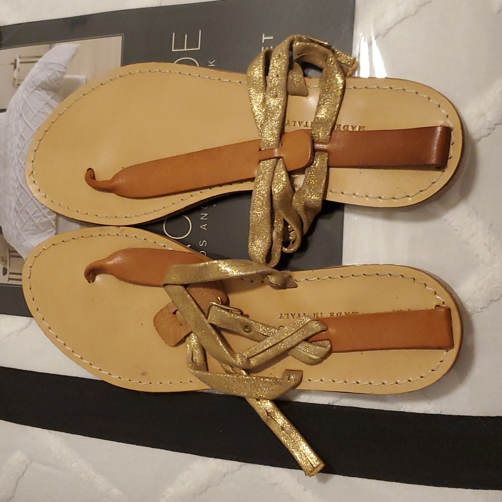 Gorgeous sandals sz 9 Niccolo vacari